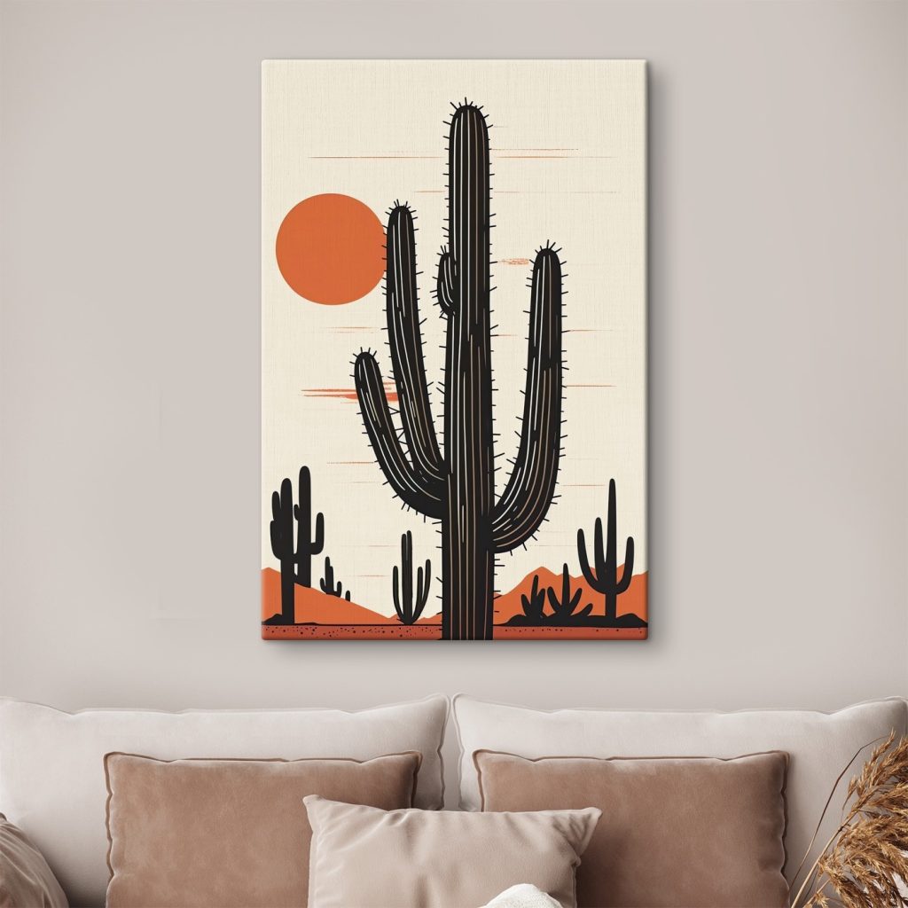 Kakteen vor der Sonne — Interieur 1