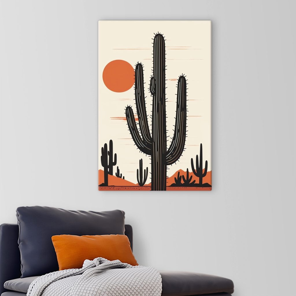 Kakteen vor der Sonne — Interieur 3