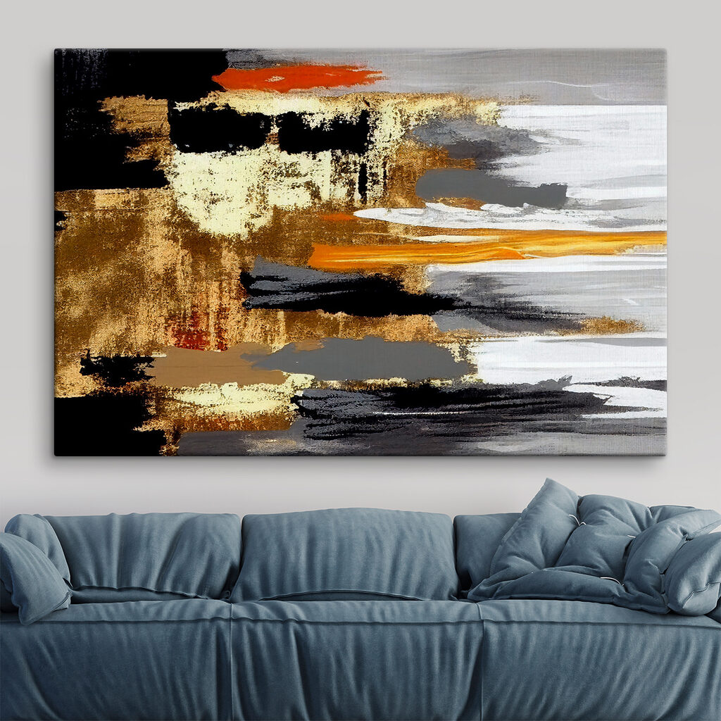 Verschlungene Pinselstriche — Interieur 2