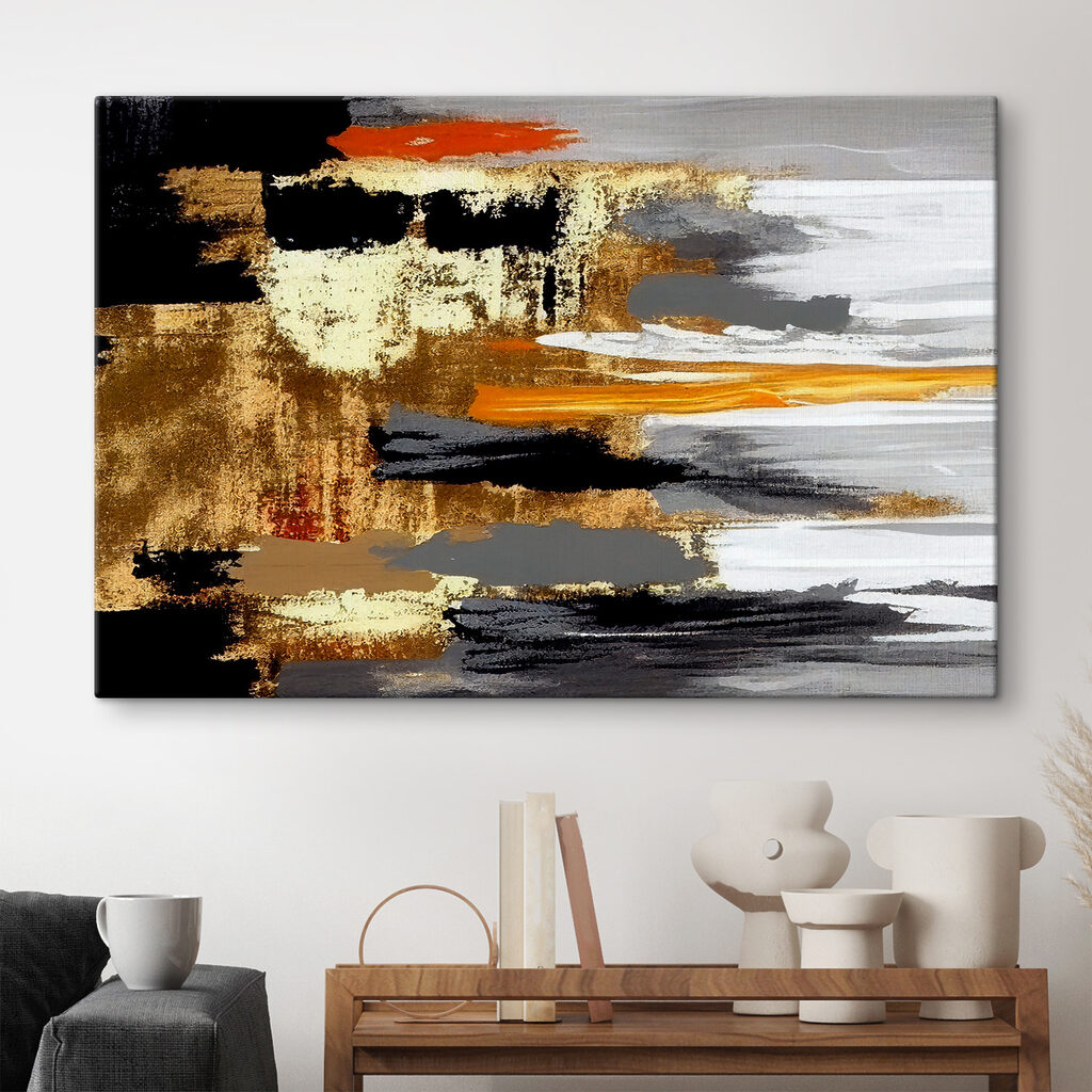 Verschlungene Pinselstriche — Interieur 3