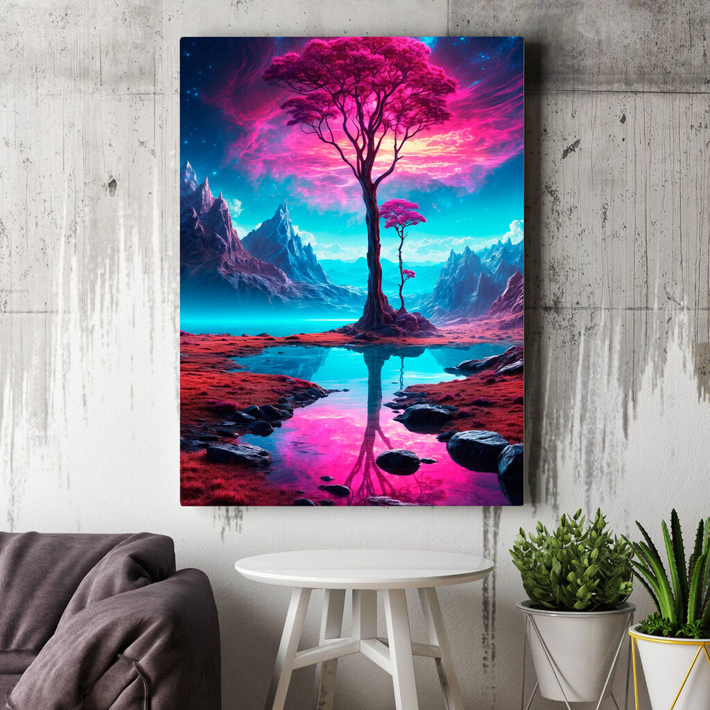 Baum mit Spiegelbild — Interieur 2