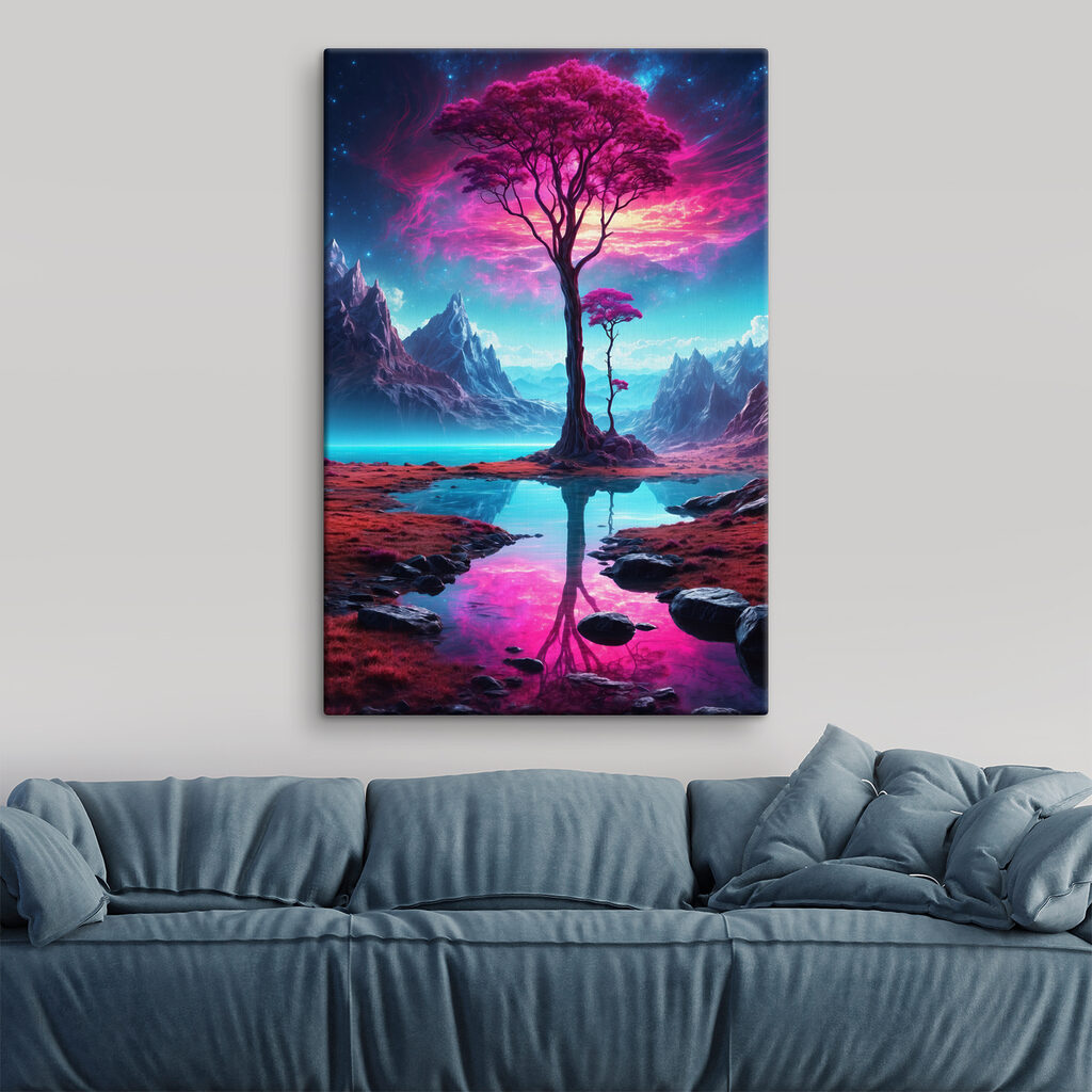 Baum mit Spiegelbild — Interieur 3