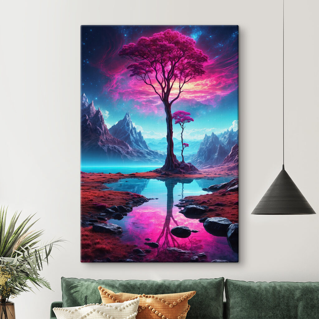 Baum mit Spiegelbild — Interieur 1