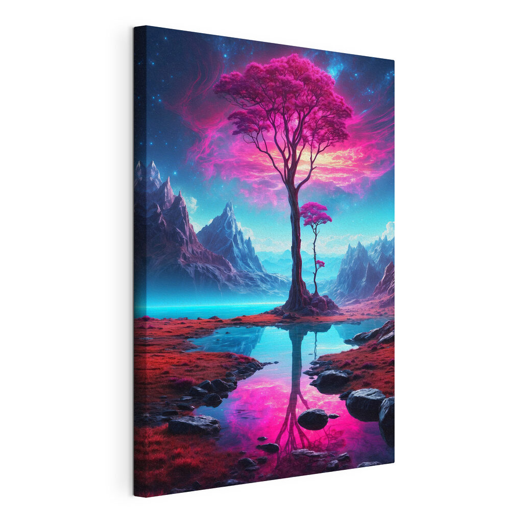 Baum mit Spiegelbild — Produktansicht