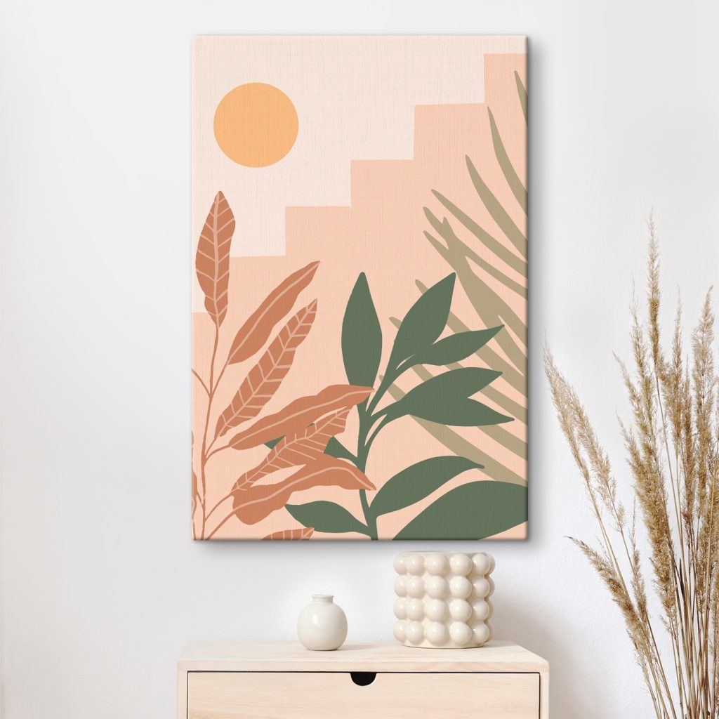 Blätter und Geometrie — Interieur 1