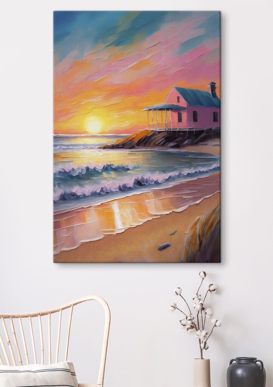 Haus im Sonnenuntergang — Interieur 2
