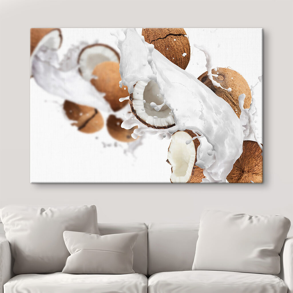 Kokosnuss und Milchspritzer — Interieur 1