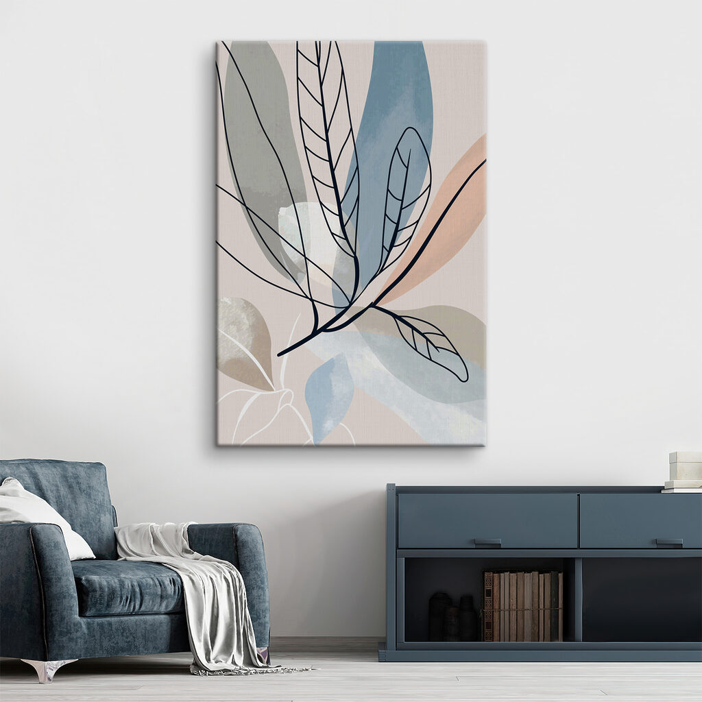 Blätter auf sanftem Grund — Interieur 2