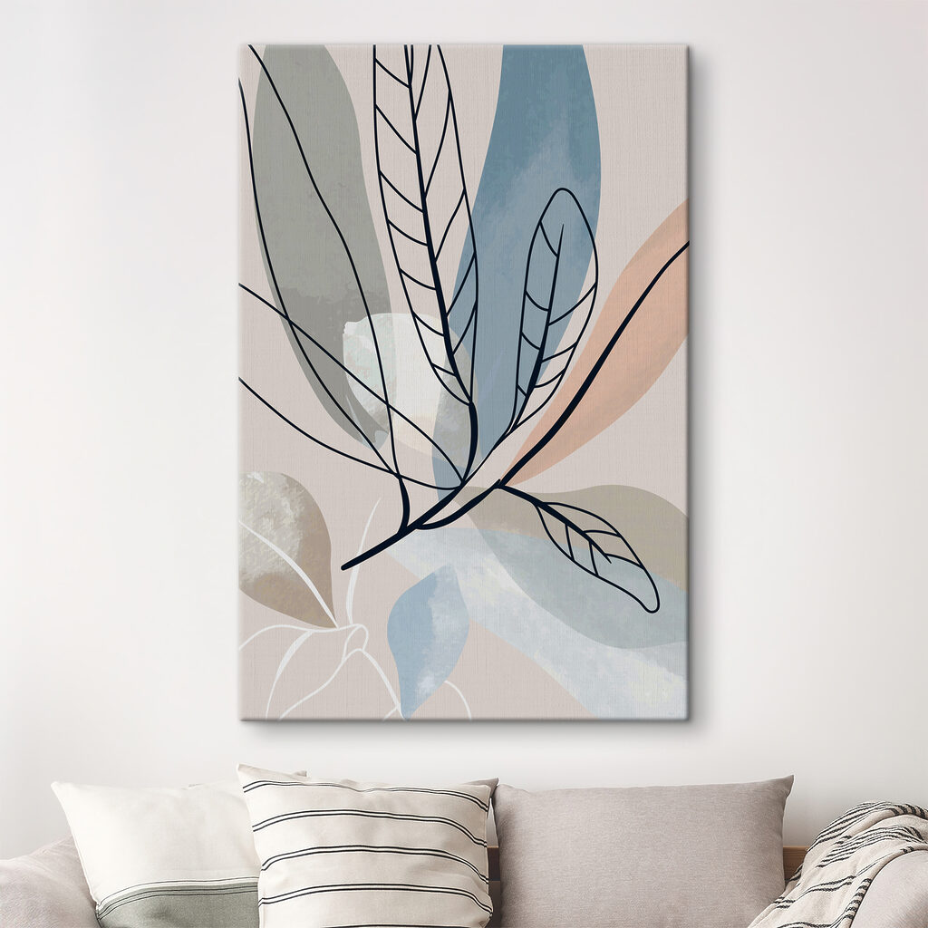 Blätter auf sanftem Grund — Interieur 3