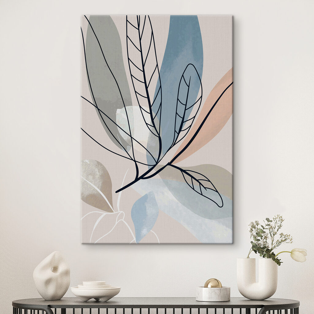 Blätter auf sanftem Grund — Interieur 4