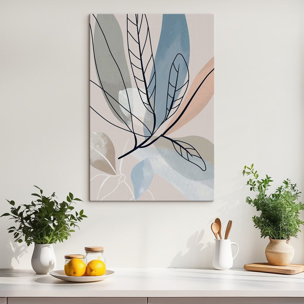 Blätter auf sanftem Grund — Interieur 5