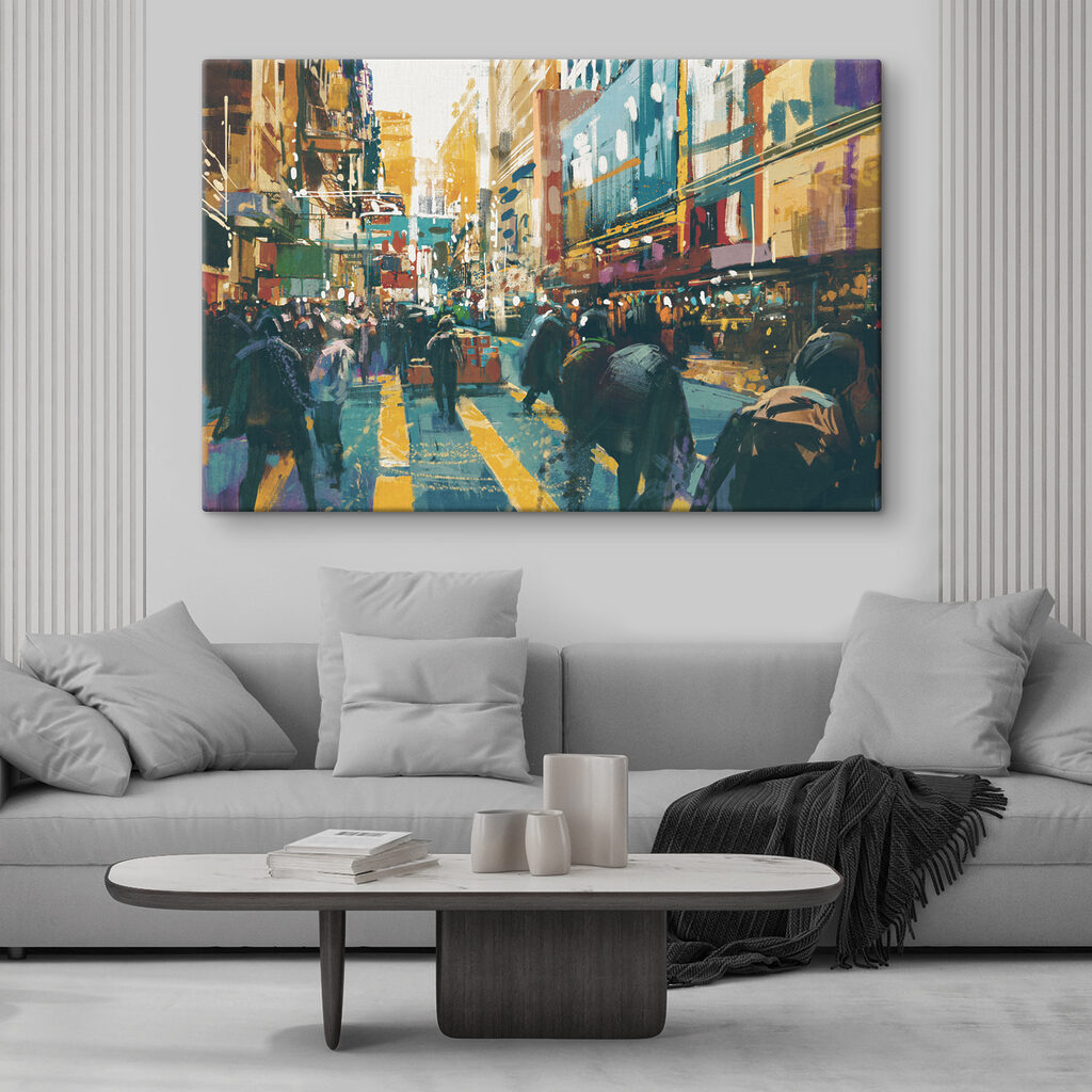 Belebte Einkaufsstraße — Interieur 2