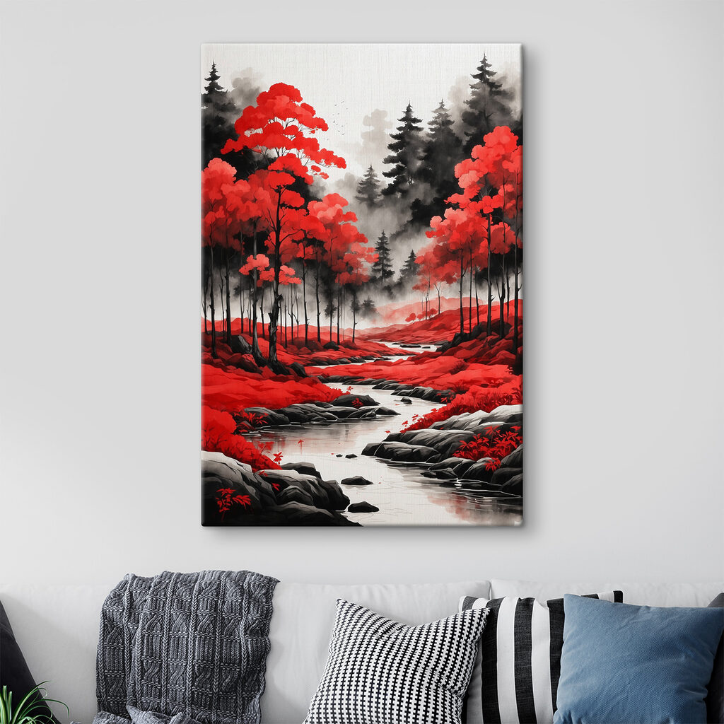 Fluss durch den Wald — Interieur 2