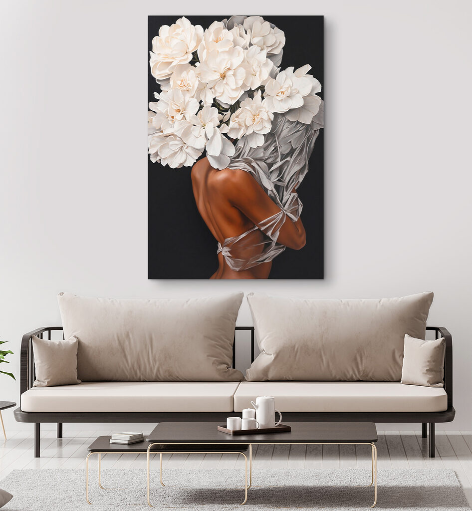 Weißer Blütenkranz — Interieur 2