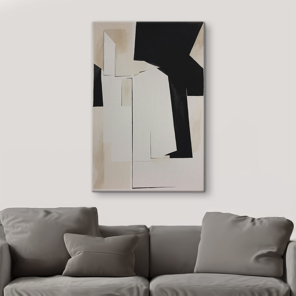 Schwarz auf Creme — Interieur 3