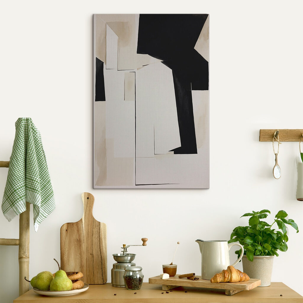 Schwarz auf Creme — Interieur 4