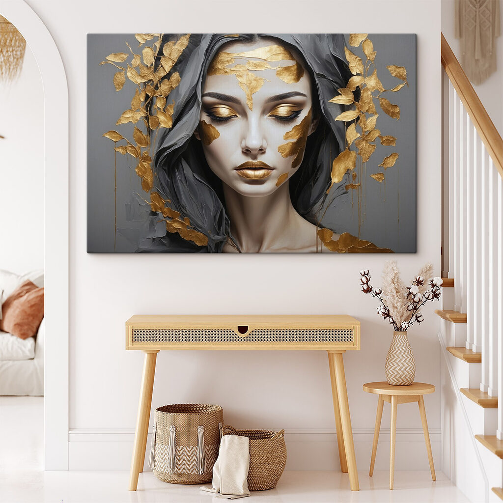 Gesicht im goldenen Laub — Interieur 4