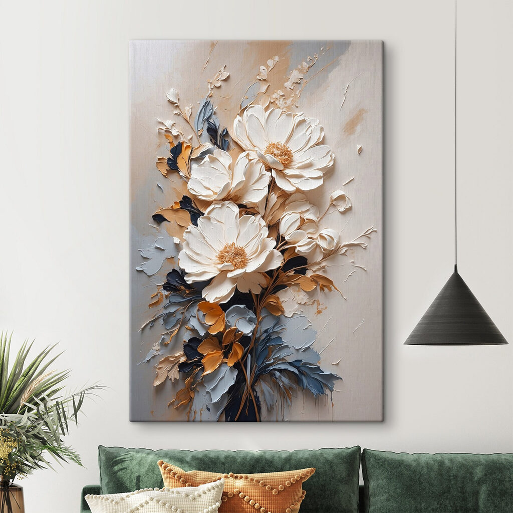 Blüten in gebrochenen Strichen — Interieur 4