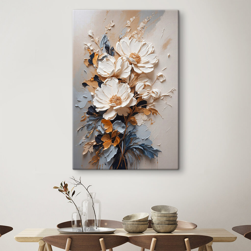 Blüten in gebrochenen Strichen — Interieur 3