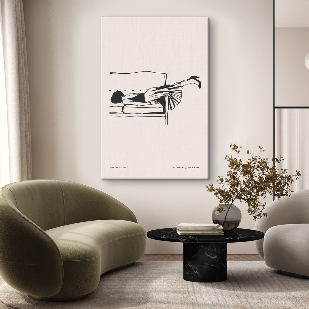 Pause auf dem Sofa — Interieur 1