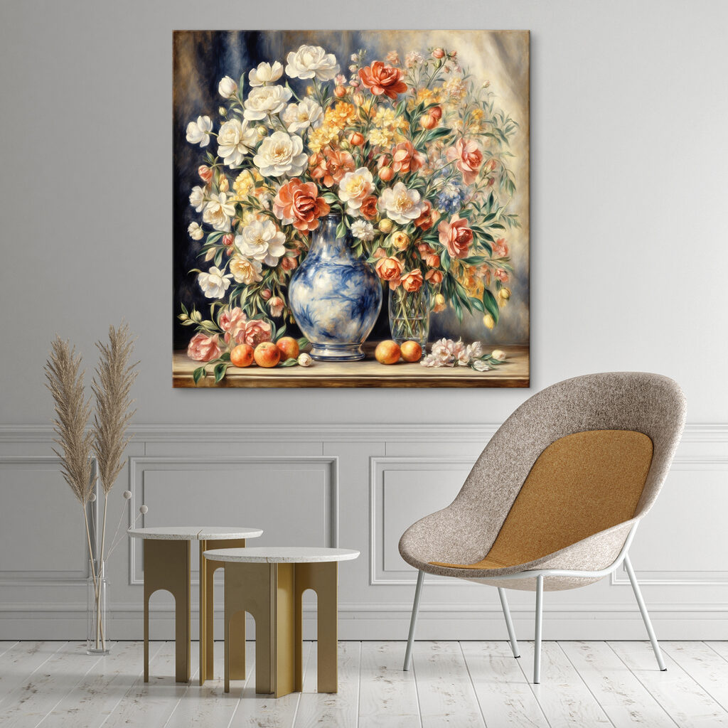 Blumenstrauß mit Früchten — Interieur 2