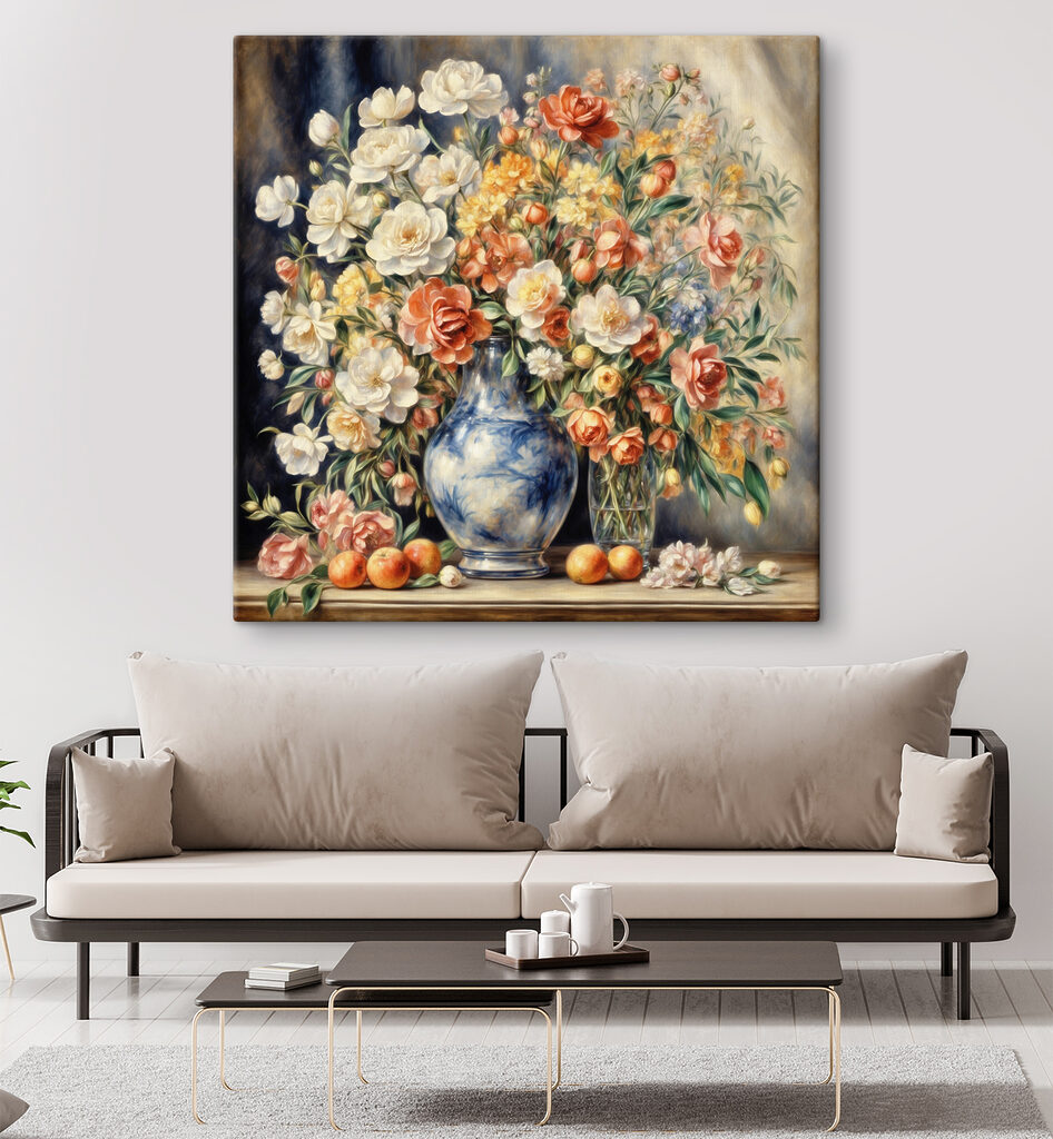 Blumenstrauß mit Früchten — Interieur 1