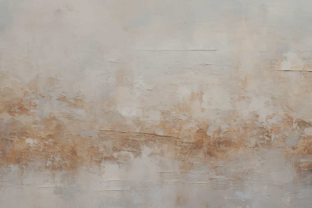 Spuren im warmen Sand — ganzes Design