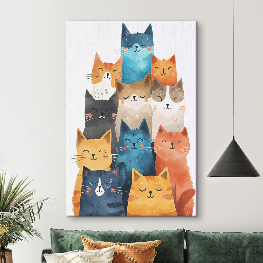 Ein Turm aus Katzen — Interieur 2