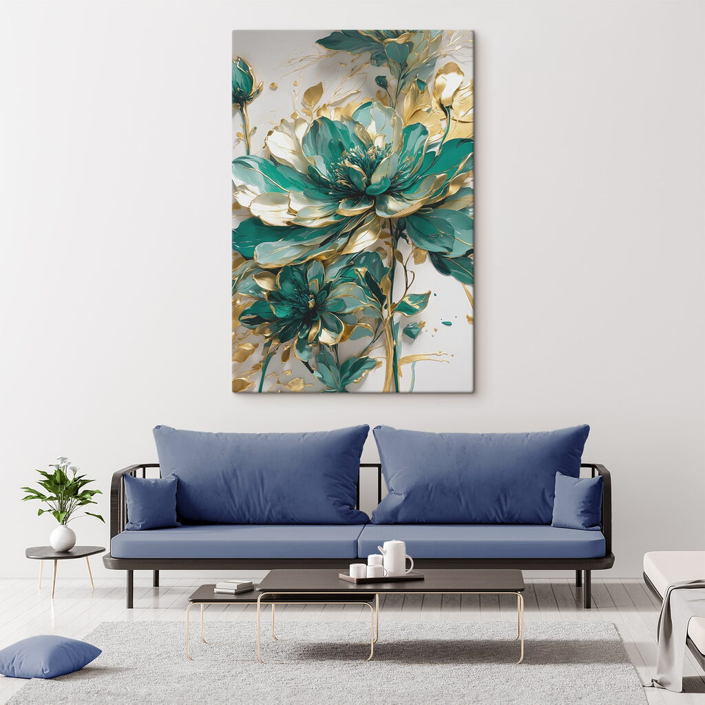Grüne Blüten, goldene Zweige — Interieur 5