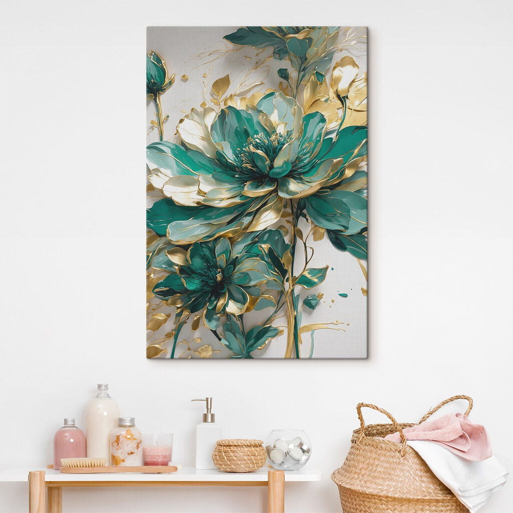 Grüne Blüten, goldene Zweige — Interieur 6