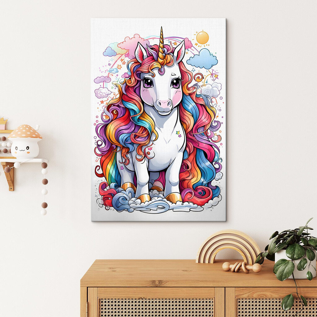 Einhorn mit Regenbogenmähne — Interieur 5