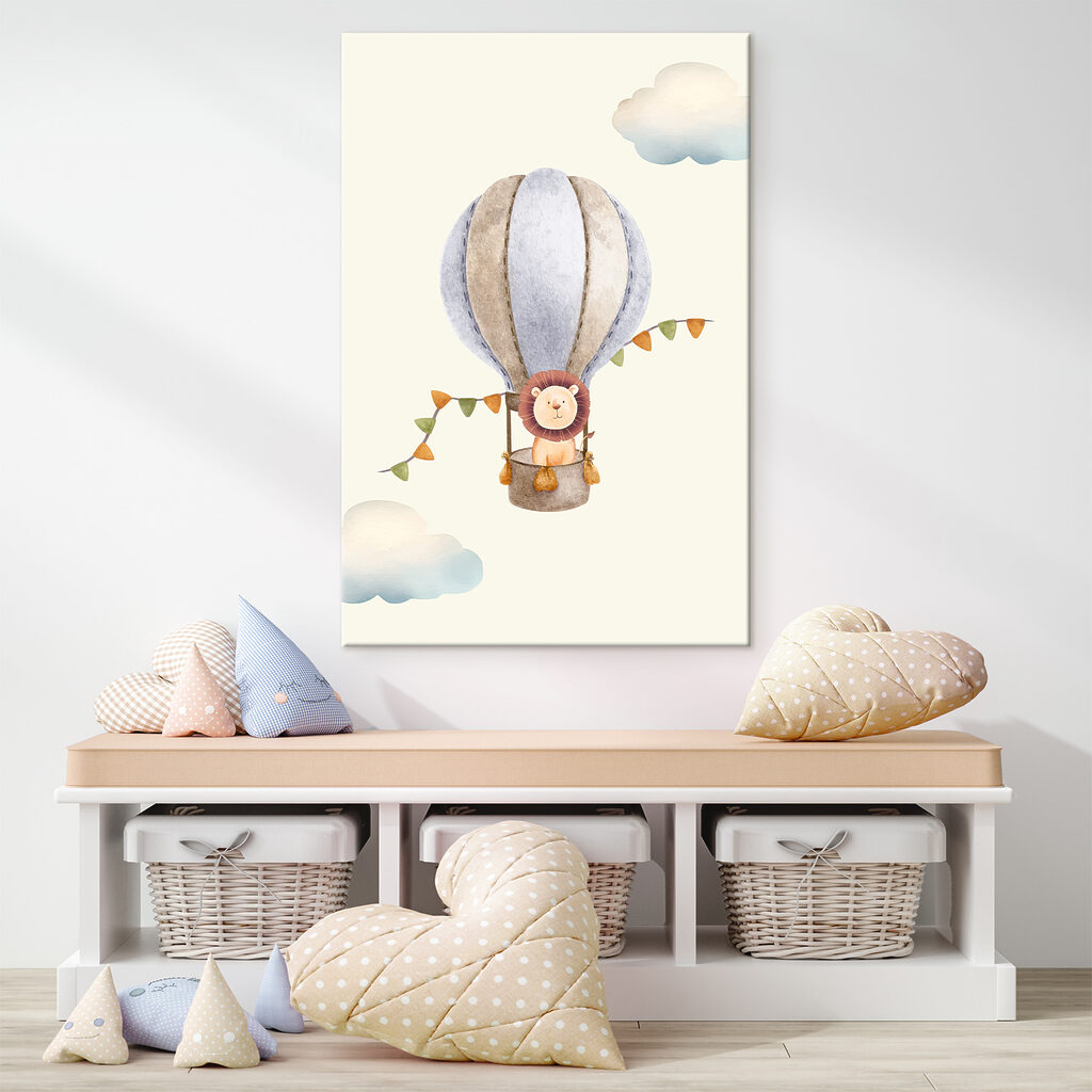 Löwe im Heißluftballon — Interieur 2