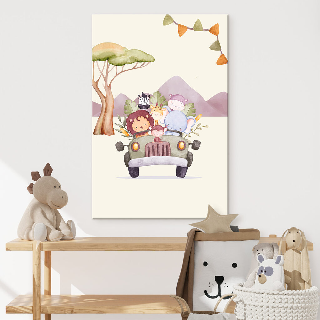 Tierfreunde auf Safari — Interieur 1