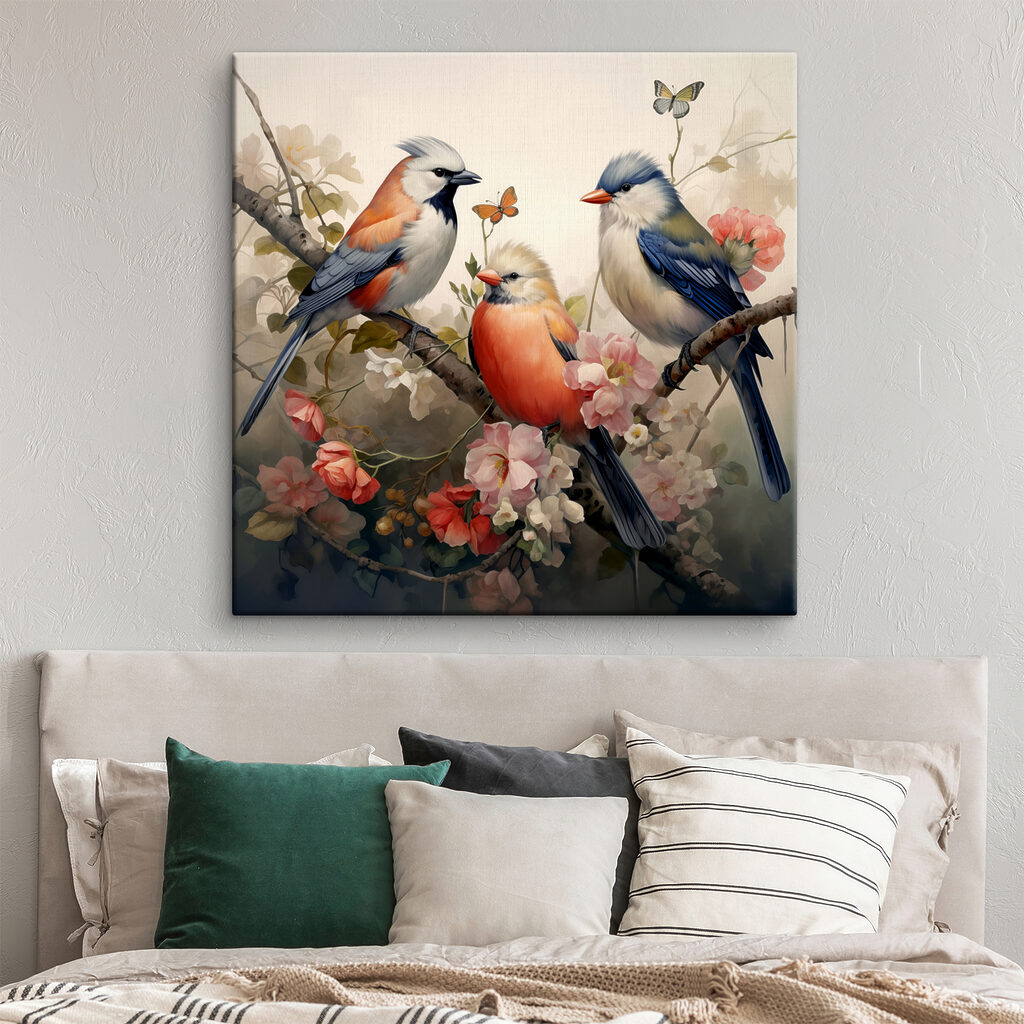 Kleine Vögel beisammen — Interieur 3