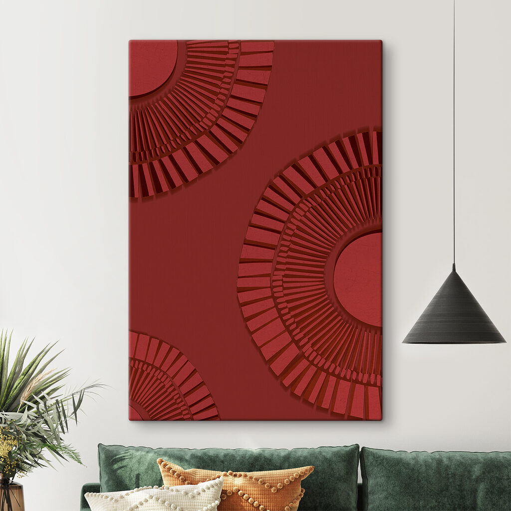 Rote Rundungen — Interieur 2