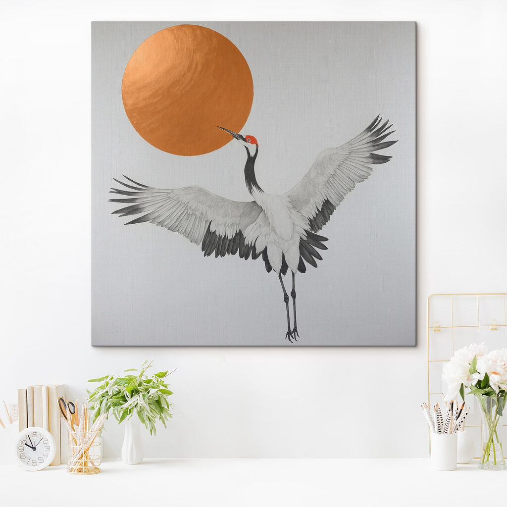 Kranich mit ausgebreiteten Flügeln — Interieur 4