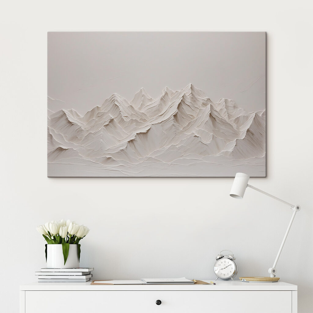 Berggipfel in sanften Falten — Interieur 5
