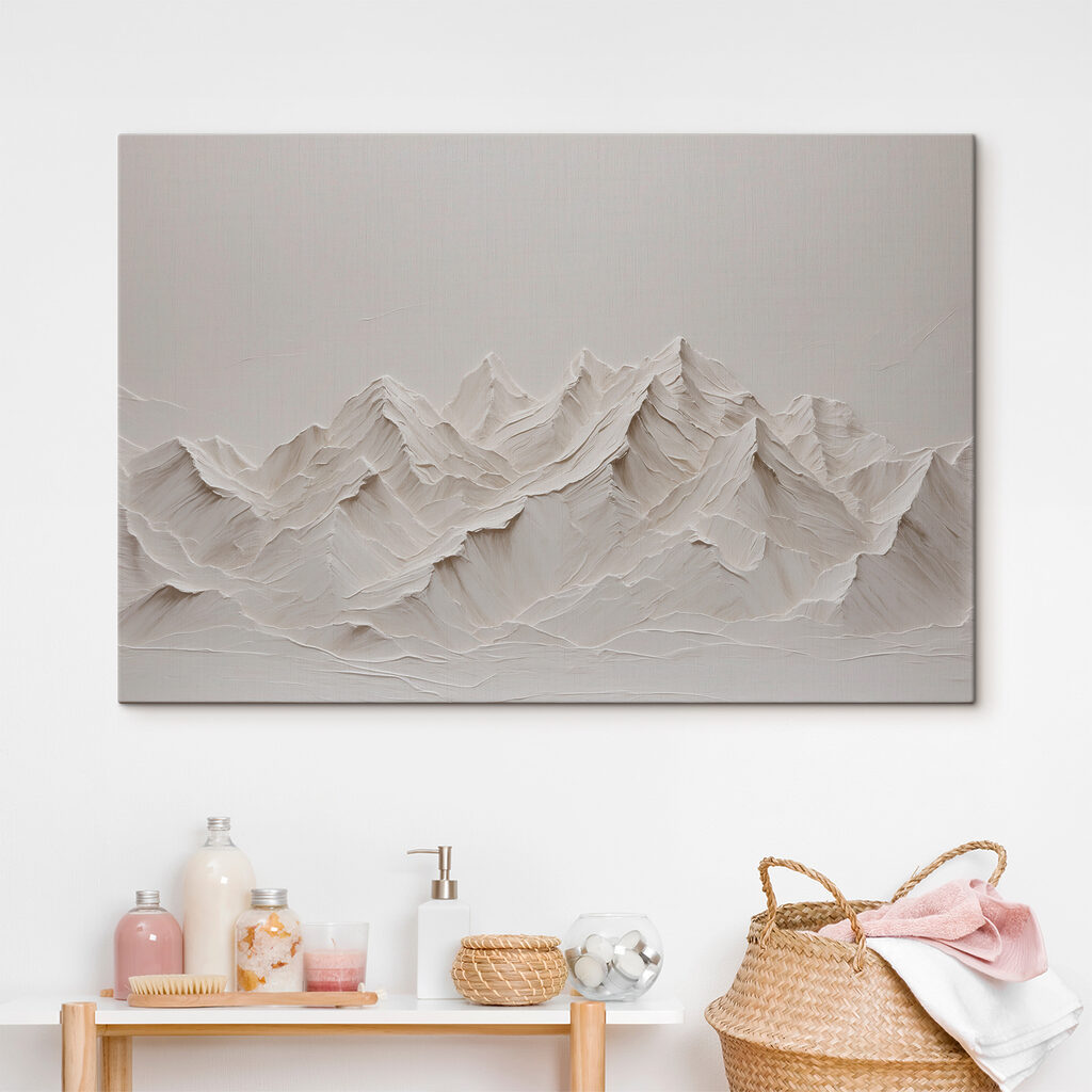 Berggipfel in sanften Falten — Interieur 3