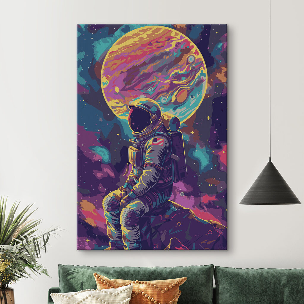 Astronaut in fremder Welt — Interieur 1