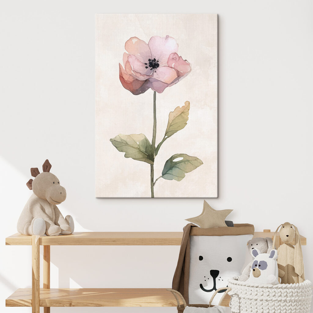 Zartrosa Blüte — Interieur 1