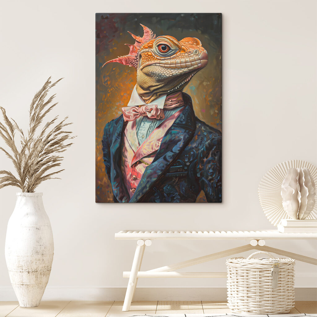 Dandy mit Fliege — Interieur 1