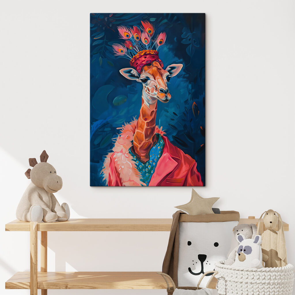 Giraffe mit Hut — Interieur 3