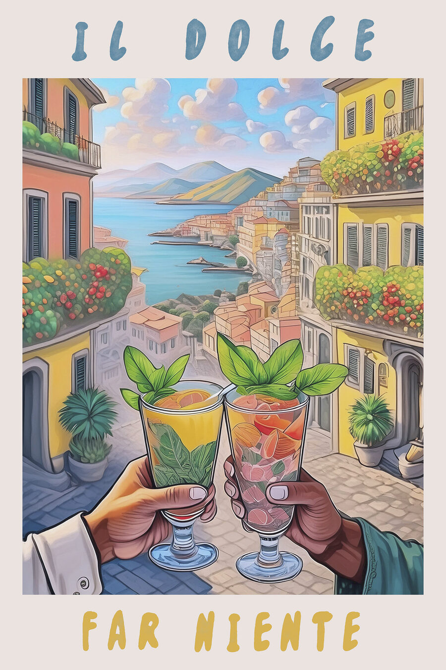 Dolce far niente — ganzes Design