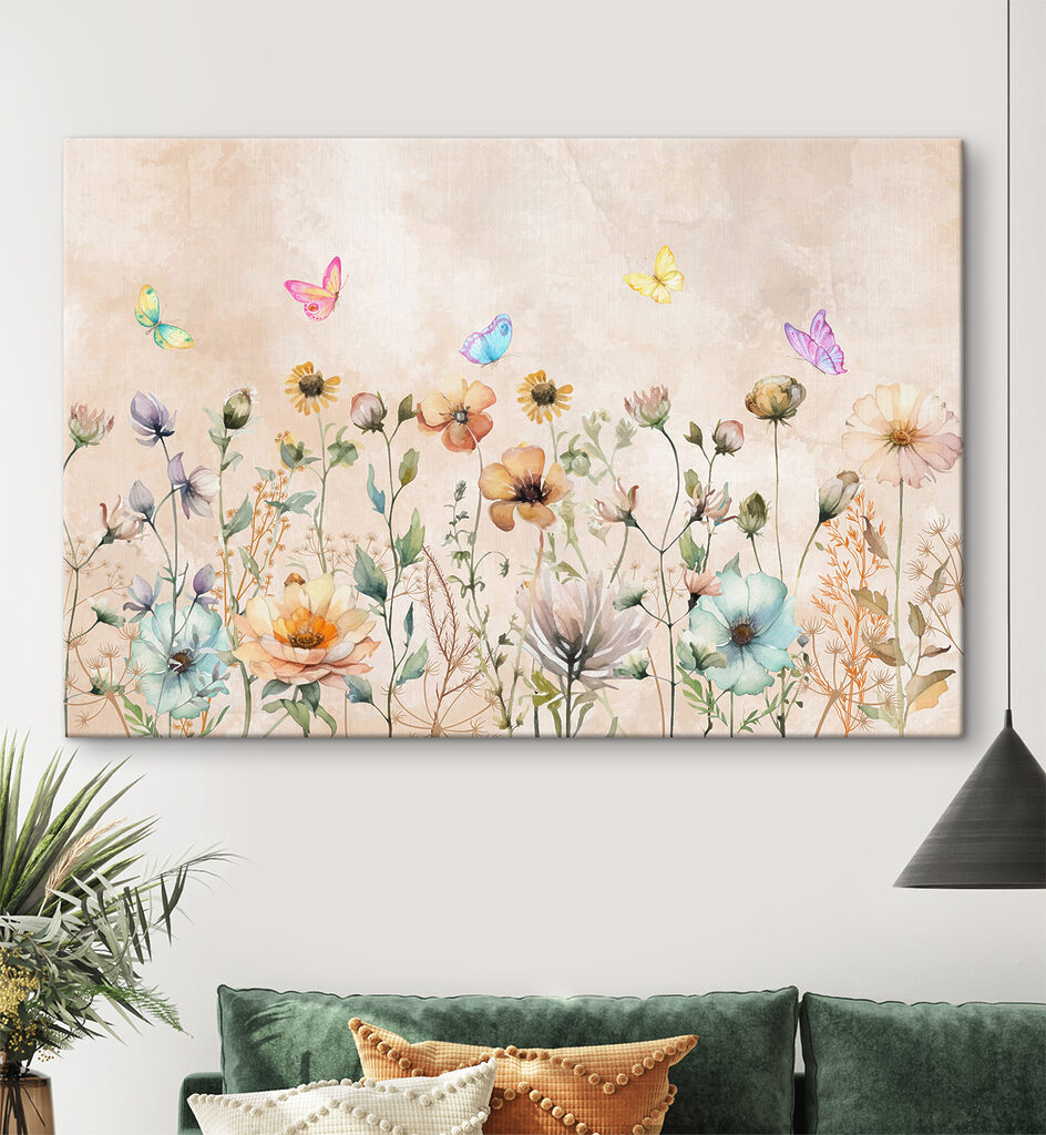 Blumen und Schmetterlinge — Interieur 2
