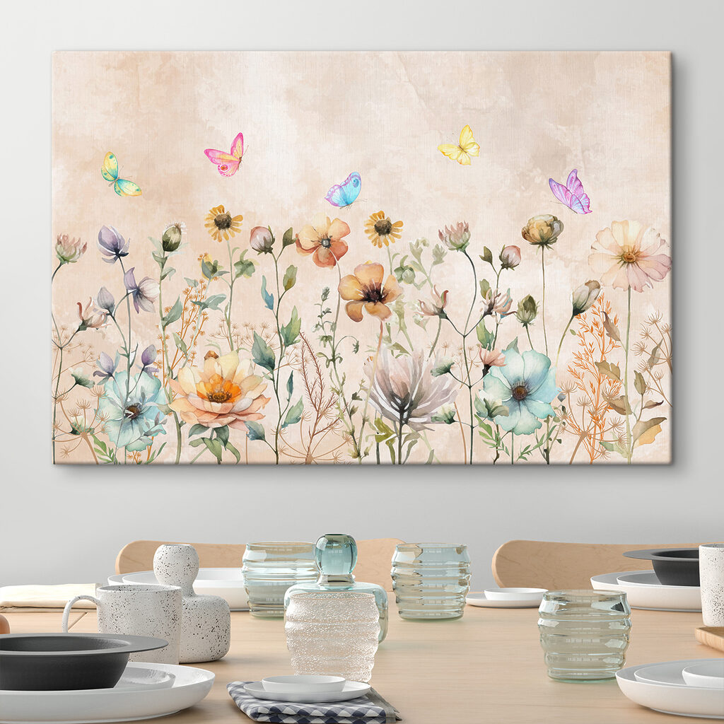 Blumen und Schmetterlinge — Interieur 1