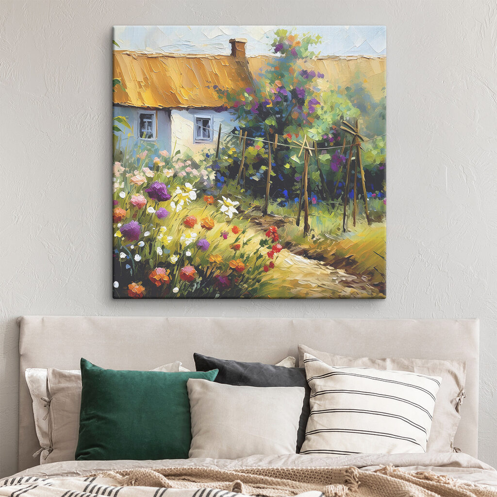 Haus mit Blumengarten — Interieur 1