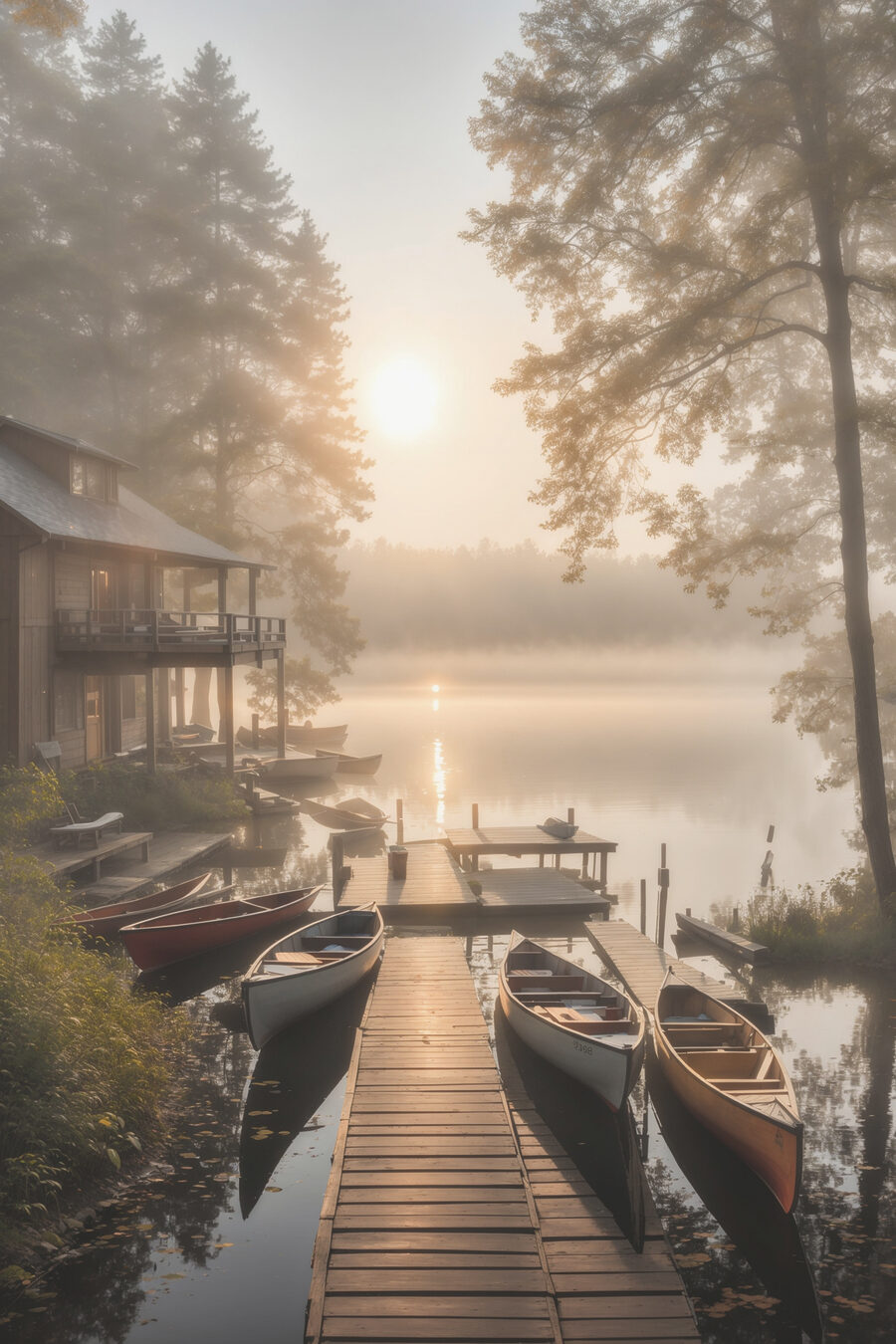 Steg am See — ganzes Design