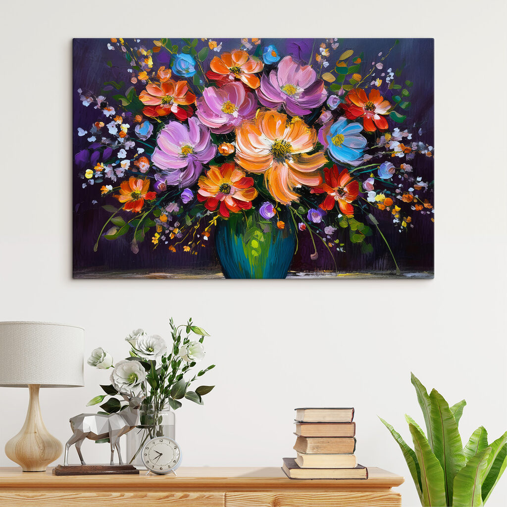 Bunter Blumenstrauß — Interieur 2