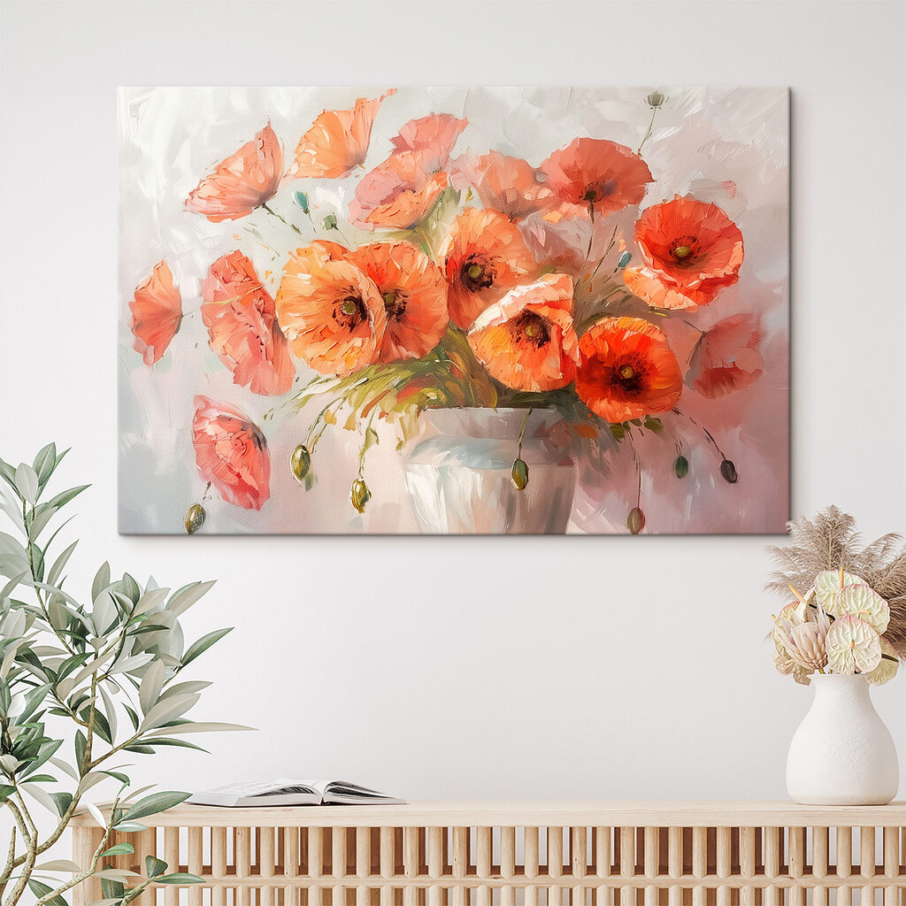 Mohn an feinen Stielen — Interieur 1
