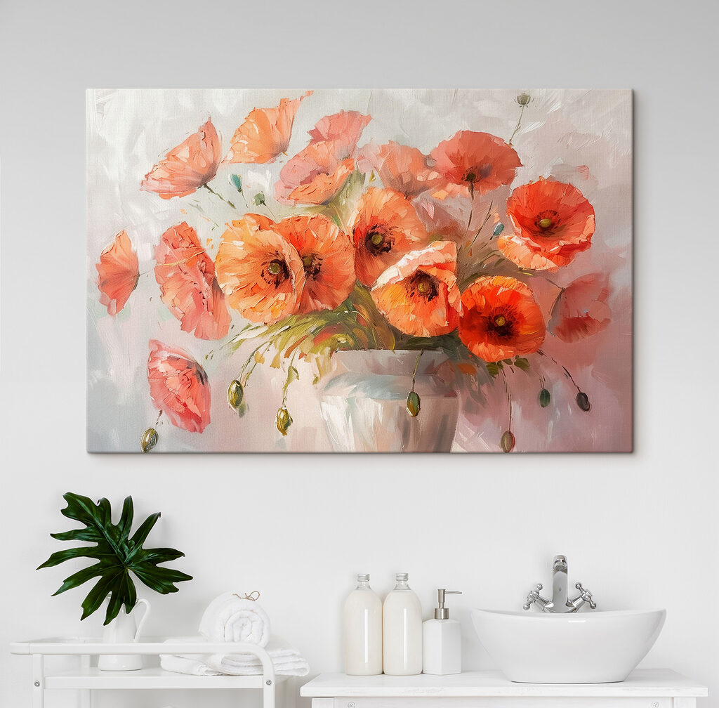 Mohn an feinen Stielen — Interieur 2